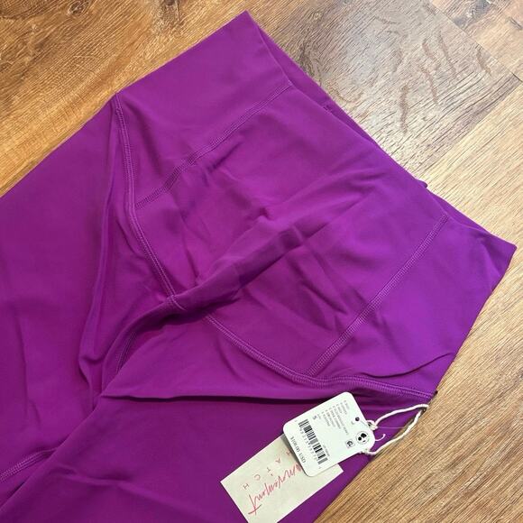 NWT Free People Movement x Hatch Never Better Maternity Leggings Purple Size S - Picture 4 of 7